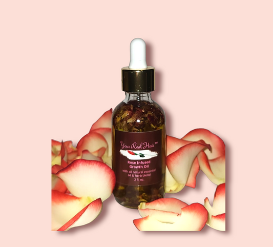 Rose Infused Growth Oil 2oz